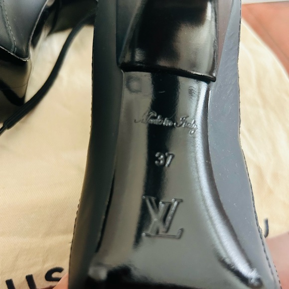 Authentic Louis Vuitton Streamline booties. In excellent Condition 37.5 - Picture 9 of 10